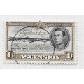 ASCENSION ISLAND 1944 KG6 PERF 13 GEORGE TOWN U...