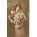 PC16959 Old Picture. Woman. 710. 1918