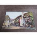 Valentines Postcard -The Ship Inn, Porlock Exmo...