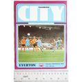 1978 programme Manchester City v. Everton
