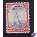BERMUDA 1940 2d LUCIE YACHT SG 112a ULTRAMARINE...