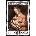 Grenada 1975 Christmas 2c Used Stamp