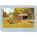 NH Drewsville Covered Bridge Postcard Smallest ...