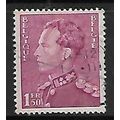 BELGIUM 1936 KING LEOPOLD III 1F.50 MAUVE SG 76...