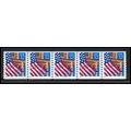 2913v 32c U.S. Flag Over Porch Very Fine MNH LG...