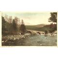Aberdeenshire BRAEMAR Bridge Of Dee Postcard (R...
