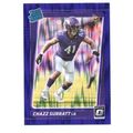 OPTIC RATED ROOKIE PURPLE SHOCK PRIZM CHAZZ SUR...