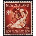 New Zealand. 1958 8d S.G.770 Used