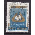 Vatican City Postmark 1976 200L Eucharist VGC