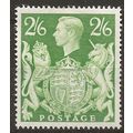 1942 SG476a 2/6d Yellow-Green Mounted Mint ..