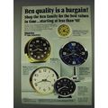 1978 Westclox Clocks Ad - Big Ben Futura, Sculptura