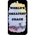 4301 Inspirational Sign World's Greatest Coach ...