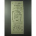 1954 Electrolux Model LH.150 Refrigerator Ad - Renowned for reliability