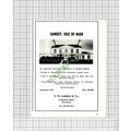Gansey Isle Of Man House Sale Advert - 1972 Cut...
