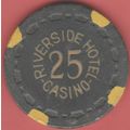 Riverside. $25 Vintage Casino Chip. Reno, NV. 1...