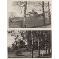 Aulestad Follebu 2x Norway Real Photo Old Postc...