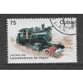 CUBA 1996 STEAM RAILWAY 1914 75c ROGERS LOCOMOT...