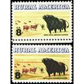 1504a, Green & Red Brown Colors Omitted Major E...