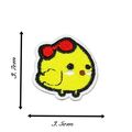 Cute Yellow Chick Iron on Patch Fun Kids Patche...