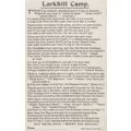Larkhill Camp SENT BY SOLDIER STATIONED THERE W...