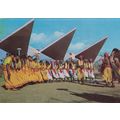 Folk Dance India Postcard unused VGC