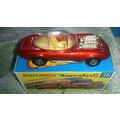 Matchbox No36 Draguar - Met Red / Cream Interior
