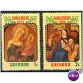 Grenada stamps 1974 - SG 640-641 - Christmas pa...