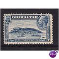 GIBRALTAR 1931/33 SG 113 Perf 14 3d BLUE FINE USED