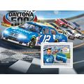 GUINEA 2008 SHEET MNH DAYTONA 500 NASCAR CARS R...