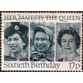 GB, HM Queen in 1958, 1973 and 1982, blue 1986,...
