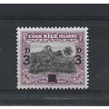 Niue.SG78 3d on 1 1/2d Tropical Landscape.Mount...