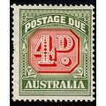 Australia 1958 Postage Due 4D MNG Stamp No wmk