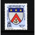 JERSEY 1981 SG 259 10p LE MAISTRE ARMS U/M MINT #
