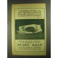 1903 Pears' Soap Ad - Cleanliness of Body