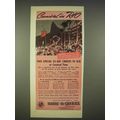 1940 Moore-McCormack Lines Cruise Ad - Carnival...