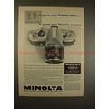 1960 Minolta SR-1 Camera Ad - Great New Rokkor ...