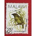 Malawi 1988 Birds 75t Green Barbet Used SG 800 ...