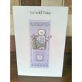 65th birthday card - You're 65 Today
