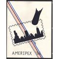 AMERIPEX '86 Envelope Used for Event Box0415