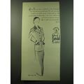 1949 Henri Bendel Young-Timers Town Suit Ad - g...