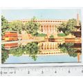 vintage postcard Parliament House, India