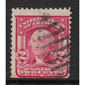 USA 1903 2c SCARLET WASHINGTON SG 326 FINE USED
