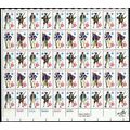 1568a, Mint NH 10¢ Color Shift Error Sheet of F...