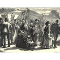 PALM SUNDAY - THE OUTSKIRTS OF LONDON 1872 V.W....