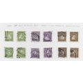 DENMARK DANMARK 1924 300 YEARS DANISH POST A&B ...