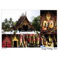 Postcard Wat Xieng Thong, Luang Prabang, Laos. ...