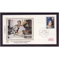 GREAT BRITAIN 1980 QUEEN MOTHER BENHAM SILK FIR...