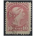 Canada 1890 SG110 10c Carmine-Pink Fine Used .. .