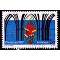 Australia 1967 Christmas Bells & Arches 5c Used...