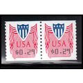 CVP33 29c Shield Very Fine MNH Pair PA5045